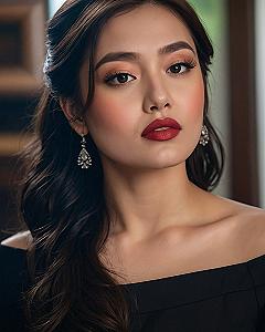 Why Half Up Wavy Hair Works Best For Modern Weddings