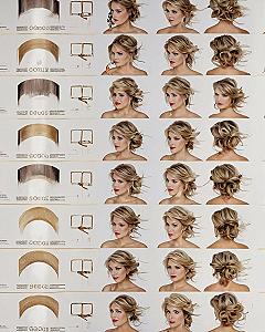 Messy Low Bun Boho Wedding Hair Ideas