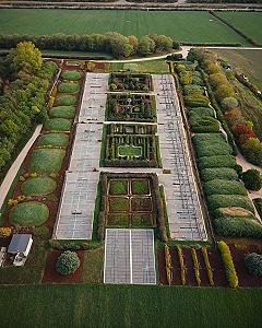 Designing Structured Zones in a Large Backyard Garden