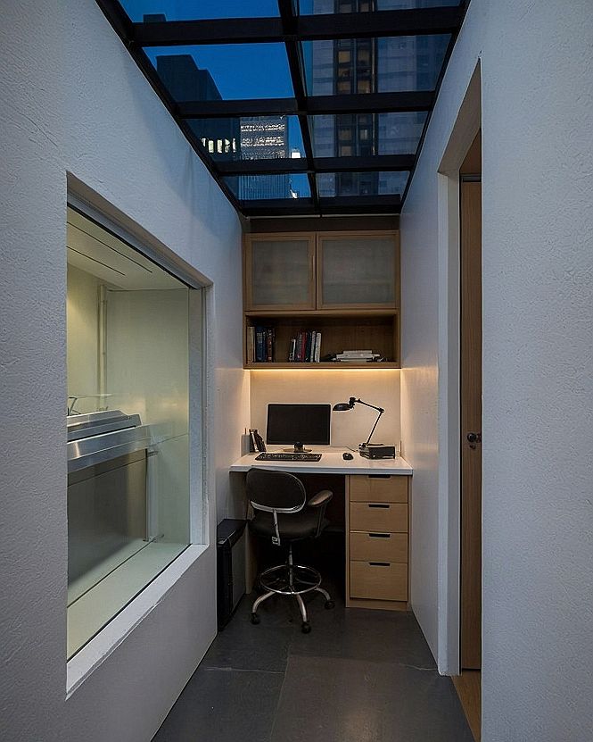 Maximizing Natural Light in a Compact Loft Library Setup