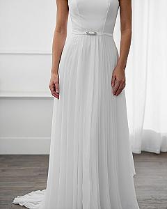 Adding a Defined Waistband to Long Formal Gowns