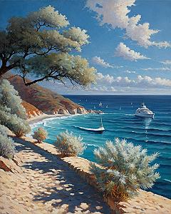 Designing a Coastal Path and Stone Walkway Entry