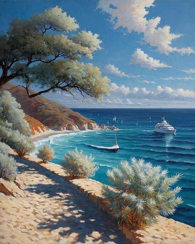 Designing a Coastal Path and Stone Walkway Entry