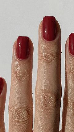 Why Deep Red Nail Colors Stand Out on Pinterest