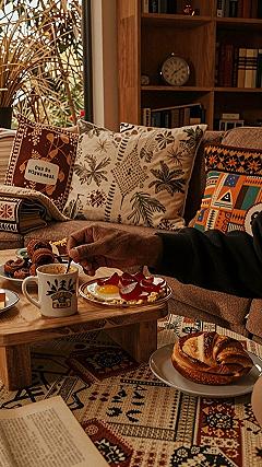 Layering Fall Throw Pillows for Instant Bedroom Warmth