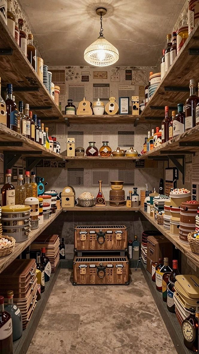 Organizing a Basement Apothecary for Herb Storage