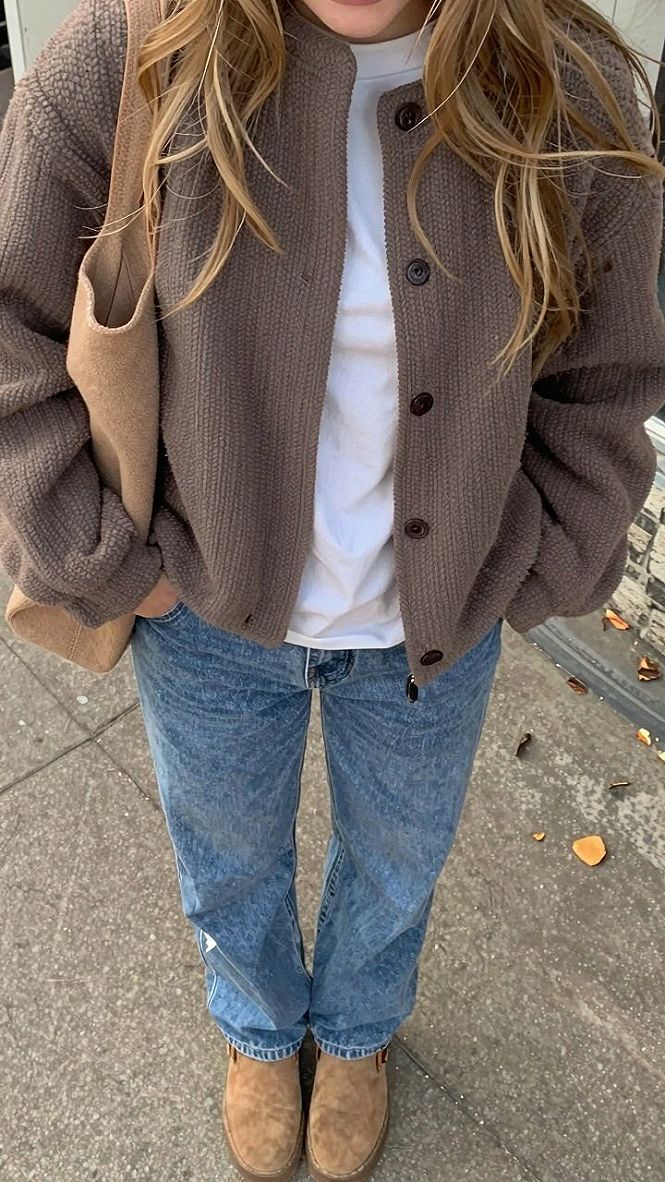 Why a Button Up Knit Jacket Works for Casual Outfits