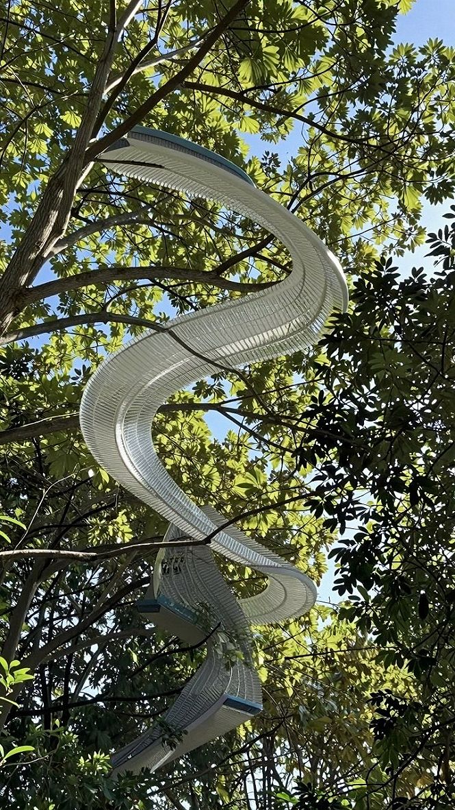 Adding Suspended Garden Sculptures for Height