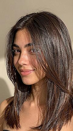 Why Sleek Straight Strands Work With Soft Curtain Bangs