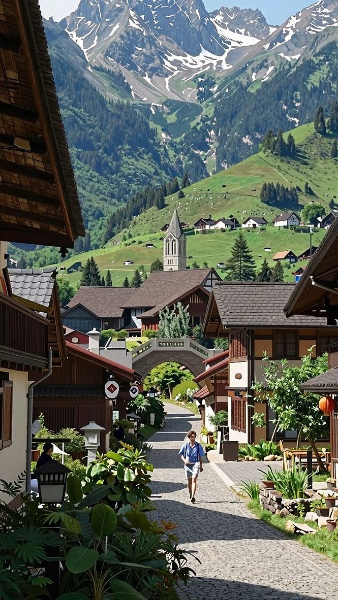 Exploring Traditional Swiss Mountain Villages