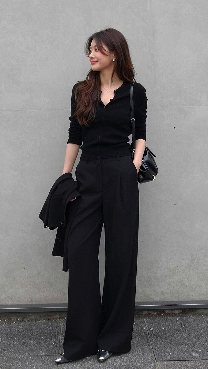 Balancing Maxi Skirts With Fitted Knit Cardigans