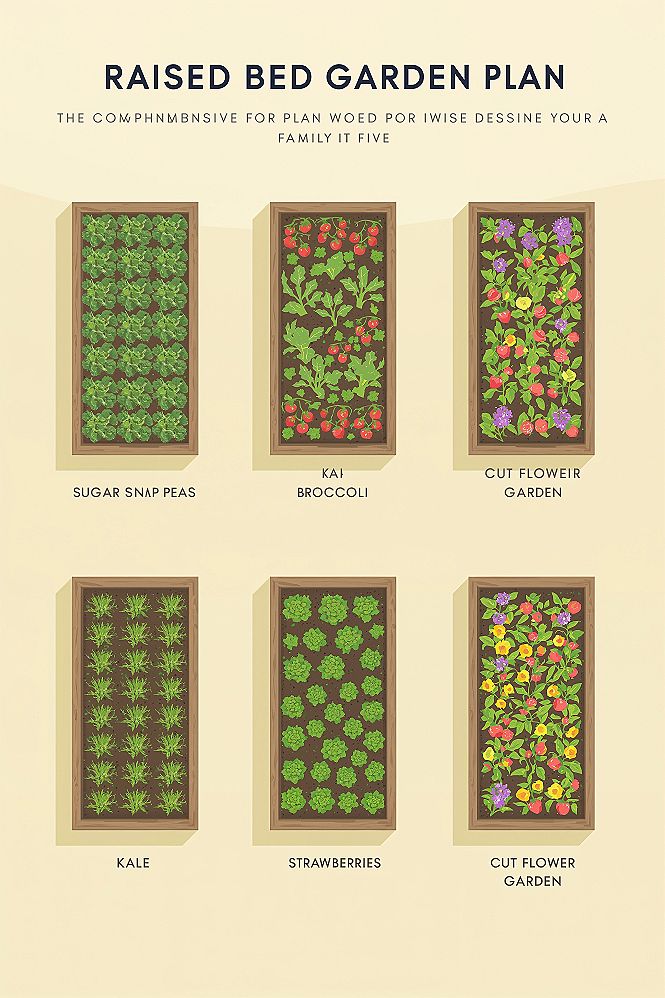 Raised Garden Bed Plans for Families: Beginner-Friendly Vegetable Garden Layouts