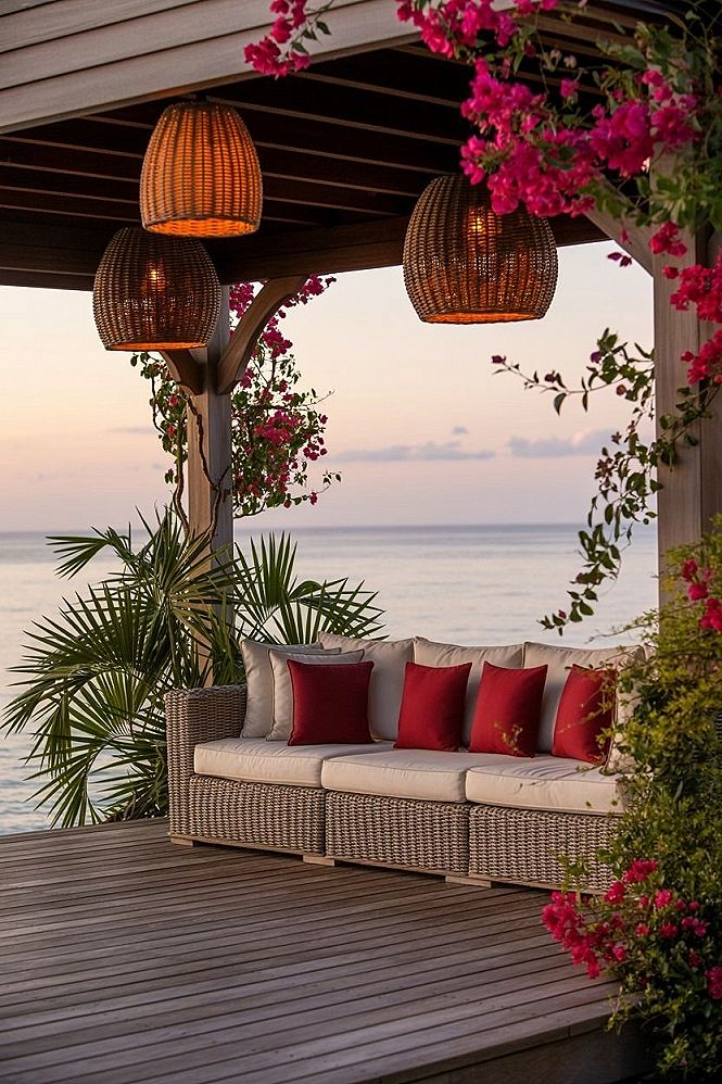 17 Best Lanai Ideas and Tropical Garden House Inspirations