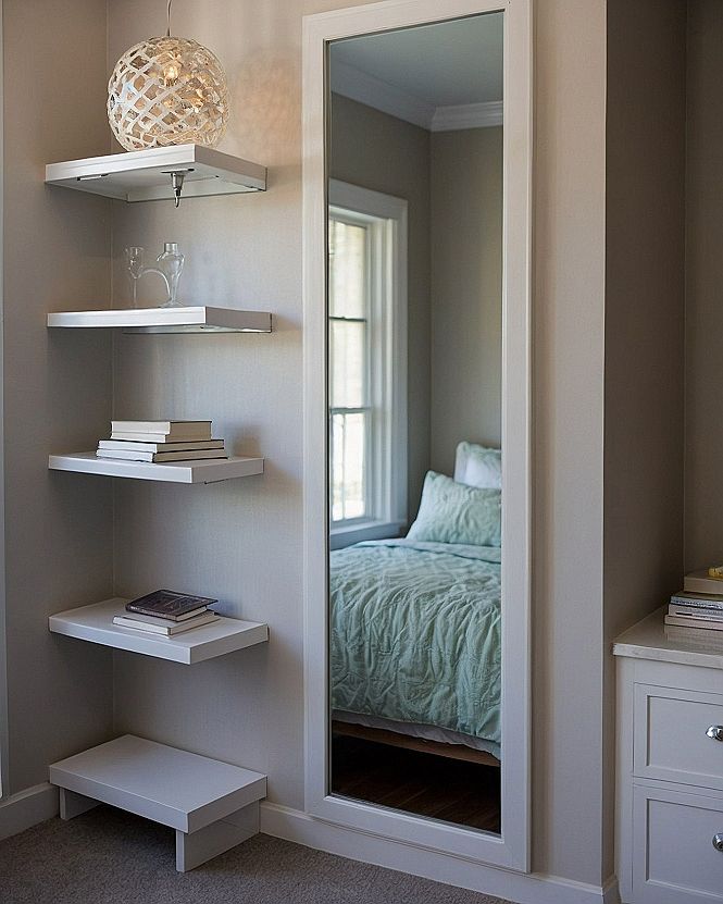 Choosing and Placing Full Length Mirrors for Small Bedrooms