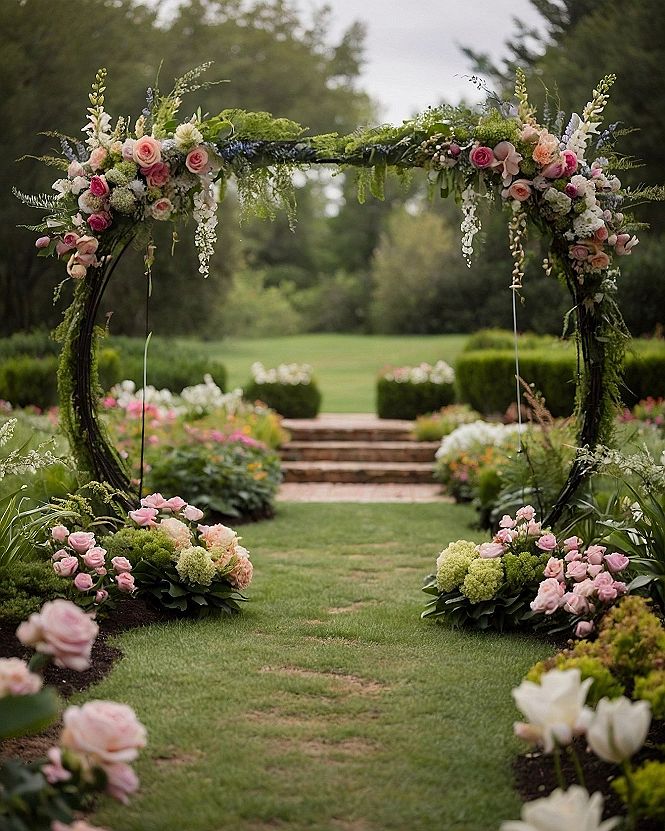 Selecting a Circular Wedding Arch for Your Ceremony Space