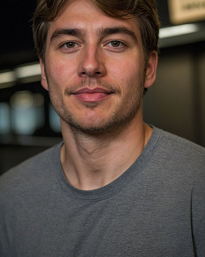 Selecting a Fitted Grey T-Shirt for Your Profile Picture