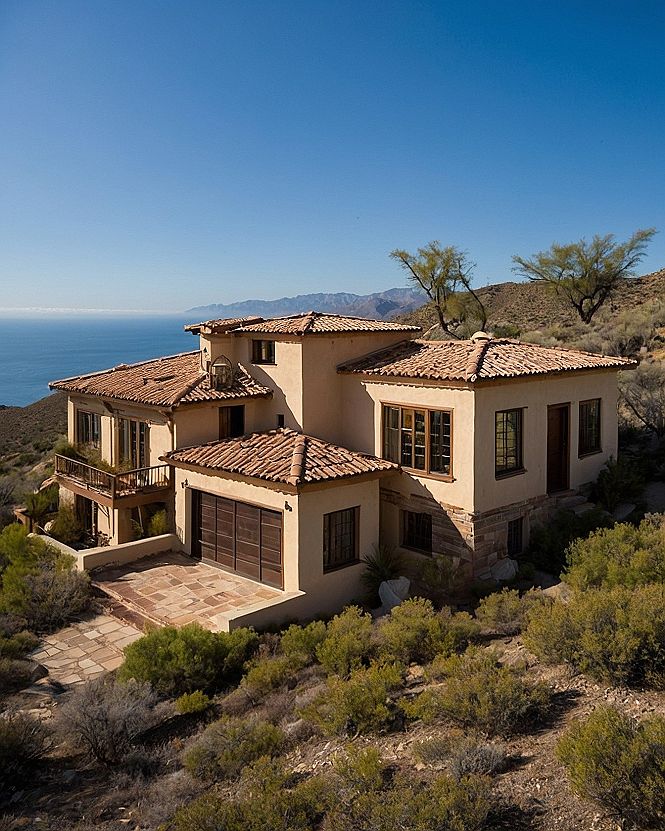 Selecting Roof Tiles for a Tuscan Modern House
