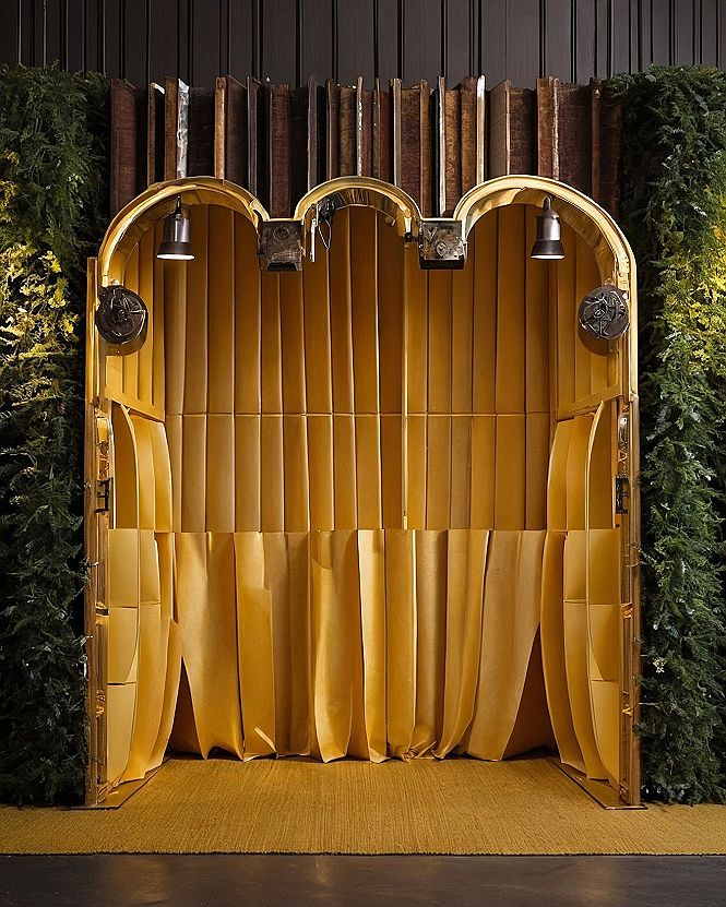 Creating an Interactive Copper and Orange Photo Booth Station