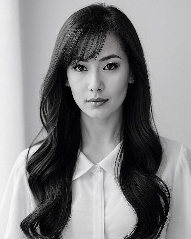 Choosing Soft Side Swept Bangs For 2A Hair
