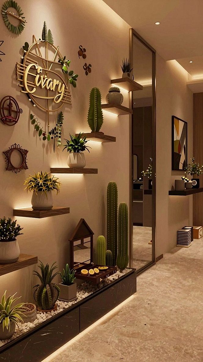 Building a Vertical Indoor Garden and Display Wall