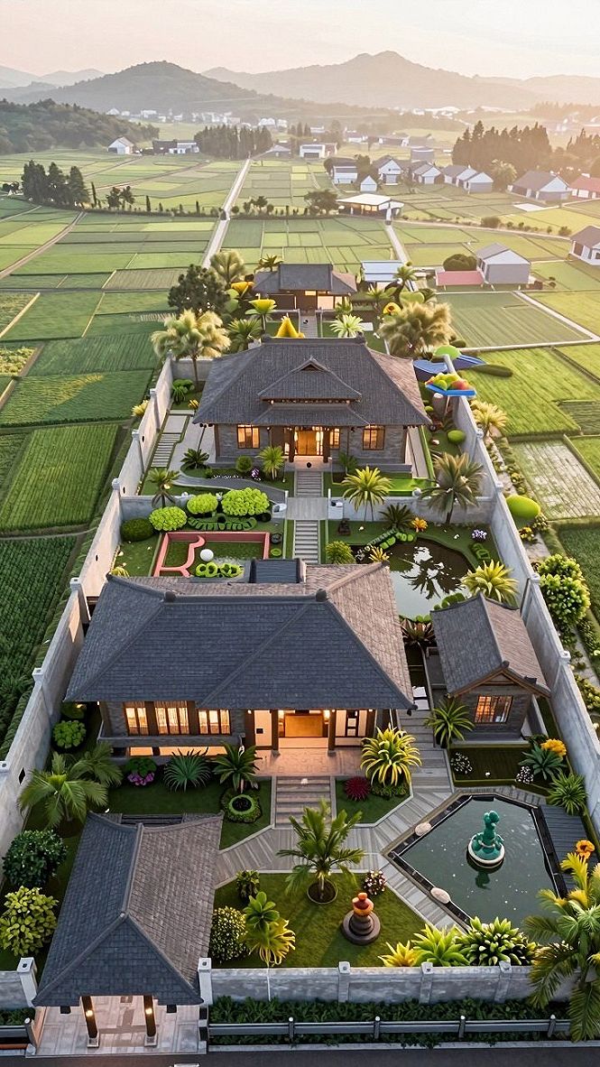 Choosing Separate Pavilions for Connected Living