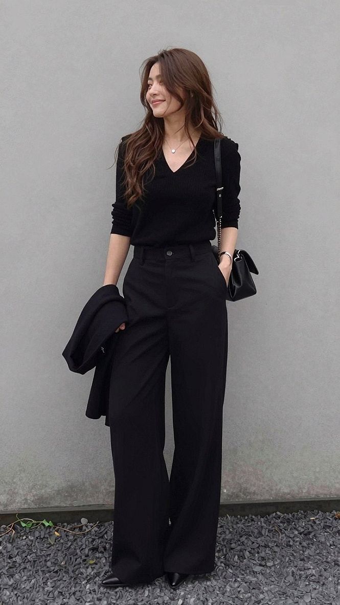 Selecting Wide-Leg Trousers for Winter Outfits