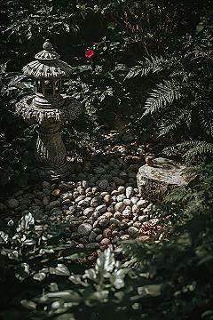 DIY Stone Garden Decor for Cozy Corner Yard Ideas
