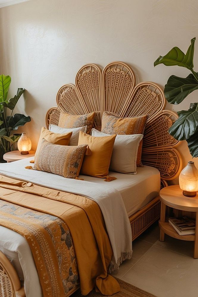 Rattan & Woven Textures: Aesthetic Bedroom Makeover Ideas 2026
