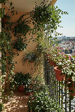 Balcony Plant Decoration: Maximizing Small Garden Spaces