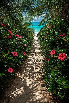 Path to Paradise: Cute Summer Wallpapers & Tropical Escapes