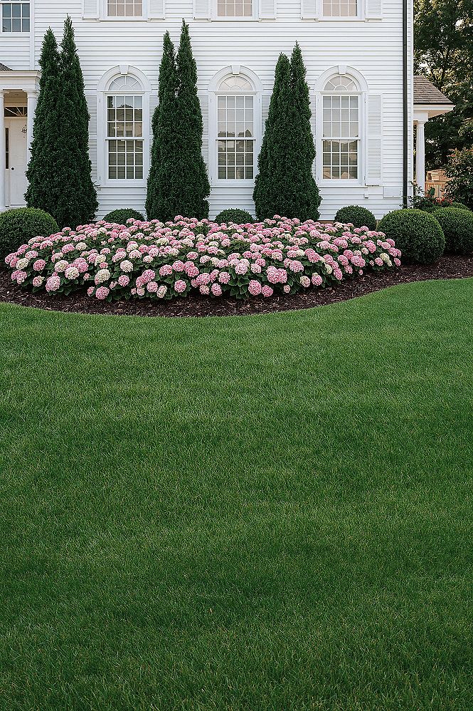 Colonial Curb Appeal: Stunning Front Yard Garden Ideas