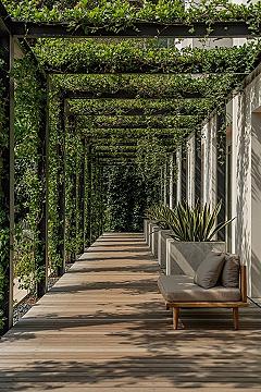 Lush Courtyard Garden: Private Outdoor Space & Yard Design