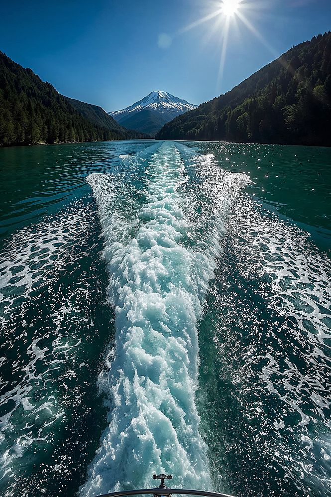 New Zealand Winter Aesthetic: Milford Sound's Tranquil Green Waters and Peaks