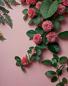 Styling Phone Backgrounds with Pink Rose Garden Wallpapers