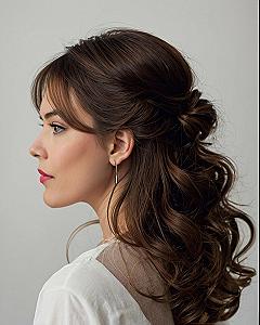 Keeping Fringe and Loose Waves Intact Throughout Your Wedding Day