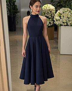 Caring for a High Neck Black Evening Dress