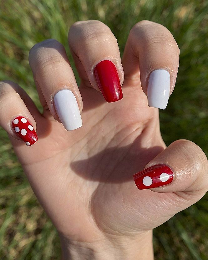 Keeping Polka Dot Halloween Nail Art Chip Free