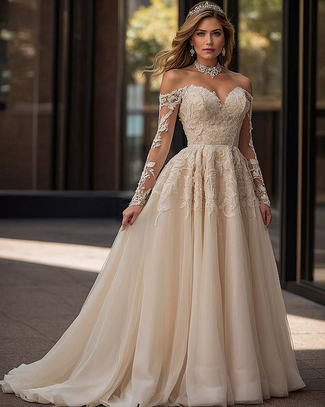 Preserving Your Long Sleeve Floral Lace Gown