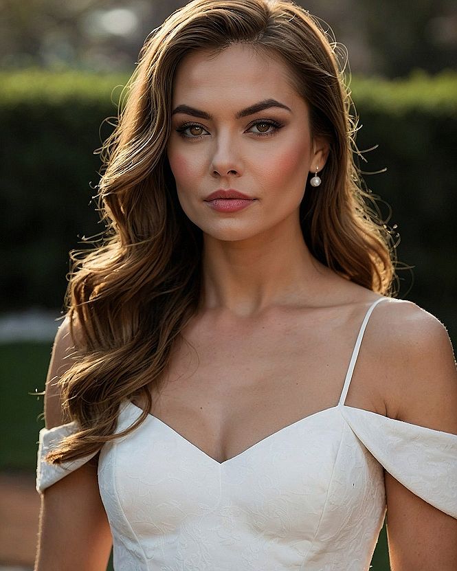 Maintaining Long Wavy Bridal Hair Throughout The Reception