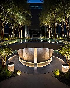 Lighting Your Nighttime Woodland Wedding Venue