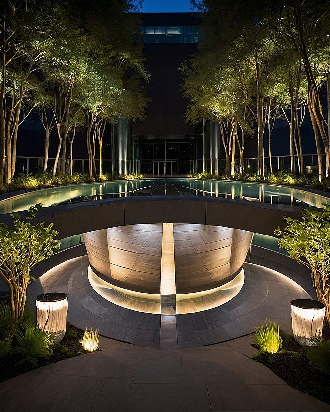 Lighting Your Nighttime Woodland Wedding Venue