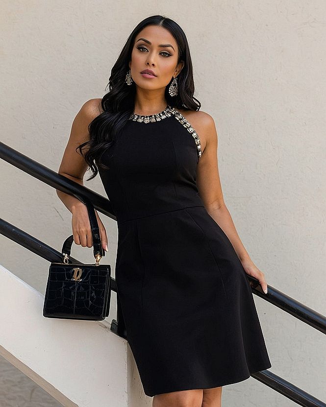 Caring For Your Embellished Neckline Evening Dress