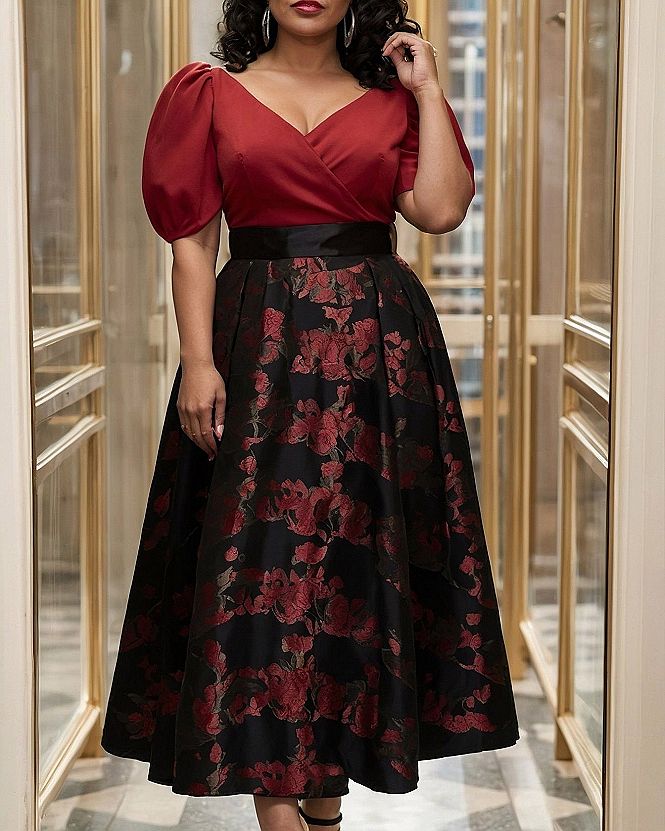 Keeping Your Plus Size Midi Dress Wrinkle Free All Day