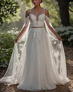 Caring for Delicate Straps and Detachable Sleeves on Your Gown