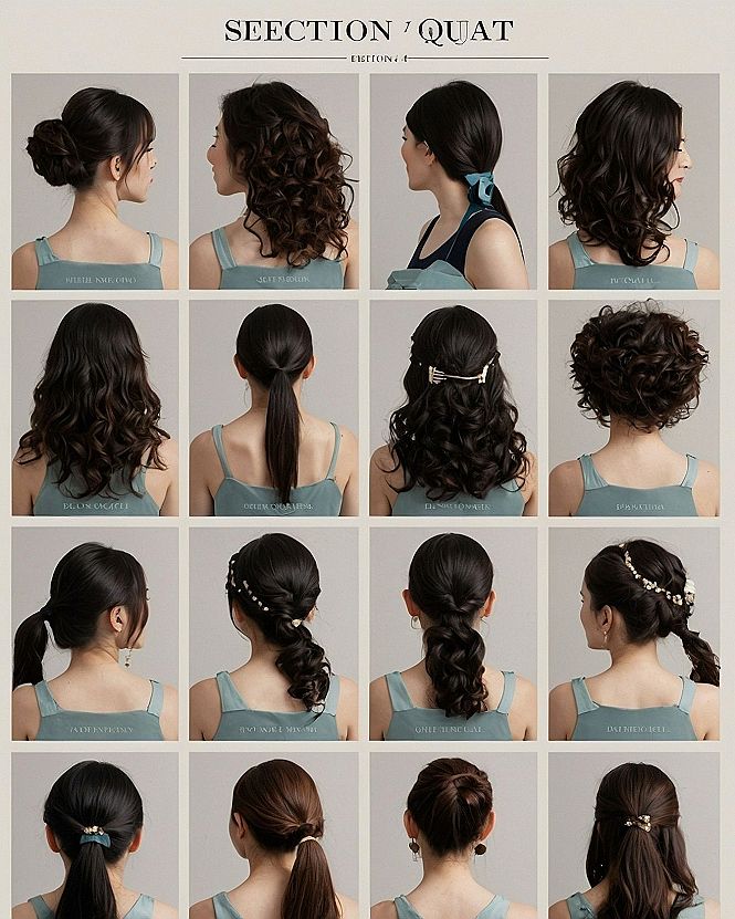 Messy Curly Bun With Soft Face Framing Tendrils