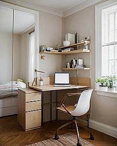 Setting Up a Dual-Purpose Desk and Reading Corner