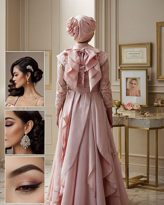 Caring for a High Collar Designer Evening Gown