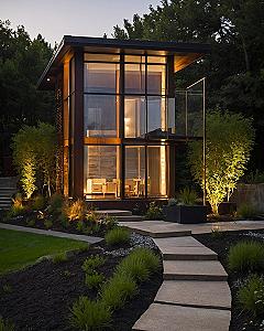 Maintaining Stone Surrounds and Overhead Glass Panels