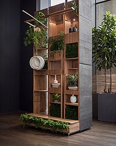 Assembling a Modular Wooden Pallet Room Divider with Shelves