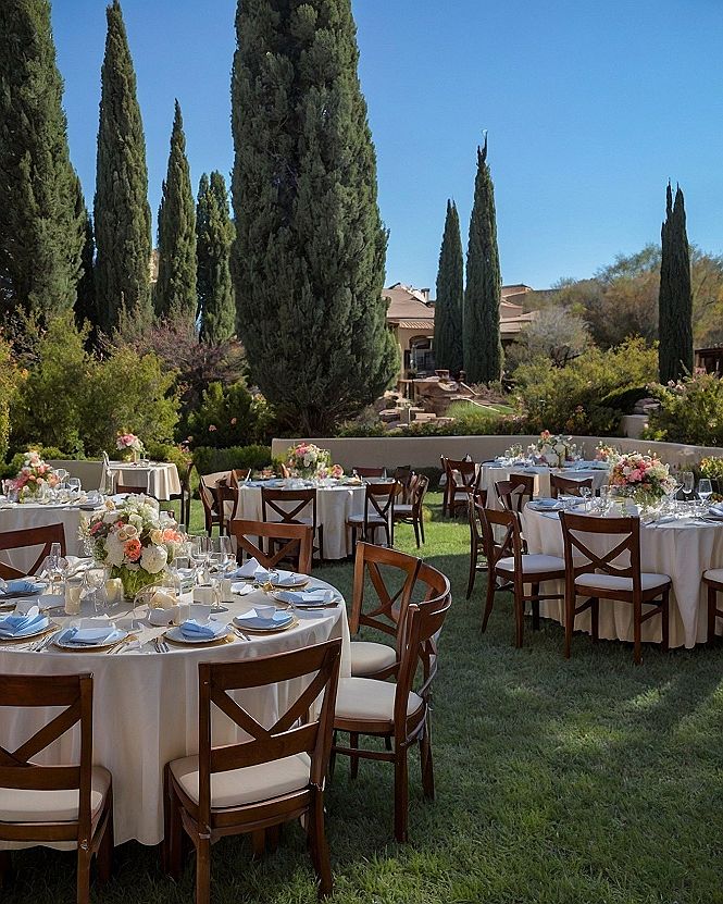 Managing Lawn Settings and Seating Stability for Outdoor Dinners
